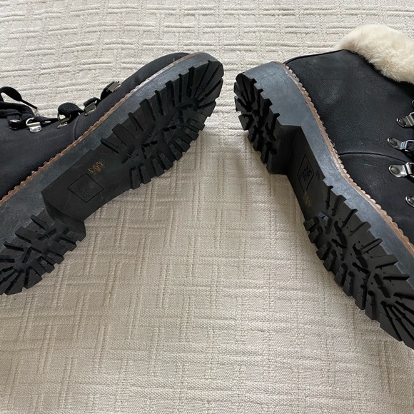 Dirty Laundry shearling black boots. - Picture 7 of 11